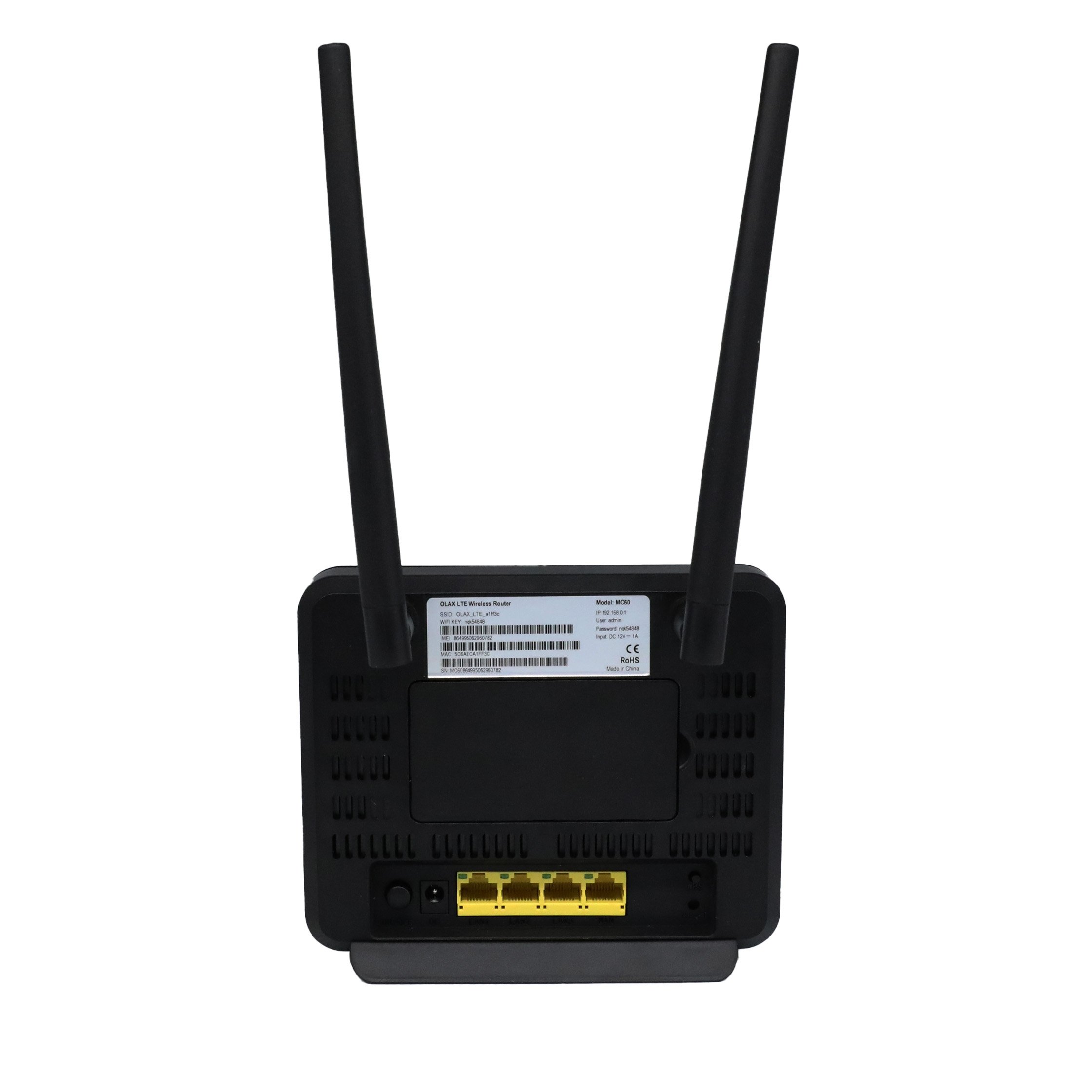 OLAX MC60 4g Router Antennas WiFi Modems g Lte Routers B1/3/7/8/20/28/38/40/41 With Sim Card slot